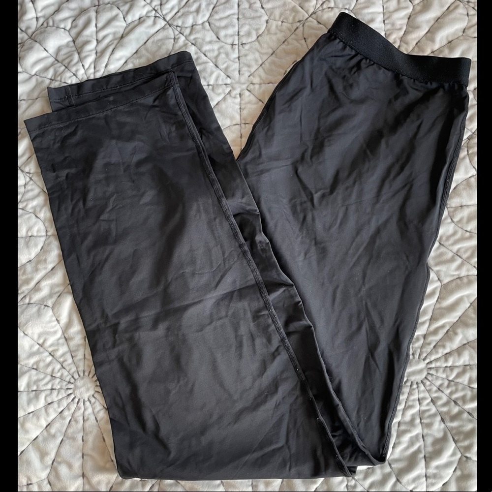 𝅺nike wide leg athletic pants sz M